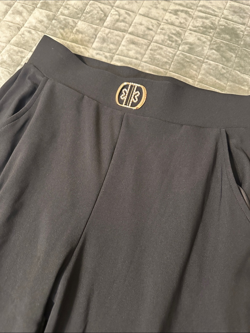 Wide leg dress pants